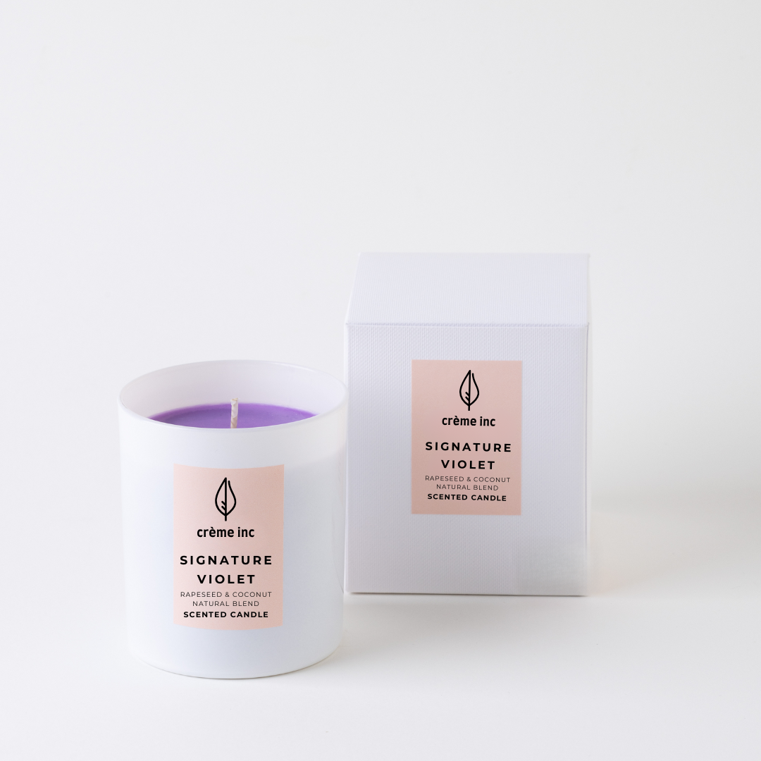 Signature violet layered