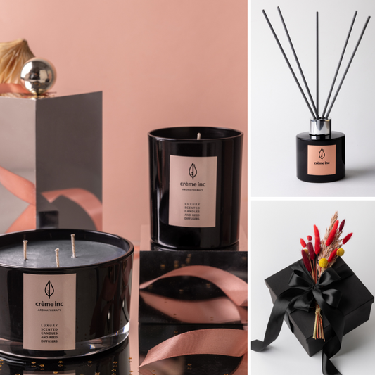 Black elixir candle & diffuser